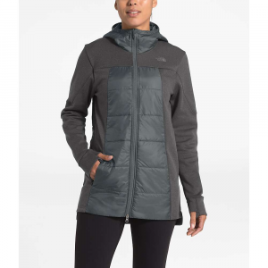 The North Face Women's Motivation Hybrid Long Jacket - XS - Asphalt Grey / TNF Dark Grey Heather